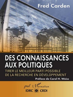 cover image of Des Connaissances Aux Politiques